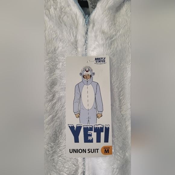 BUNDLE & SAVE • #136 • Abominable Snowman Yeti Onesie • Adult Medium - Picture 8 of 11